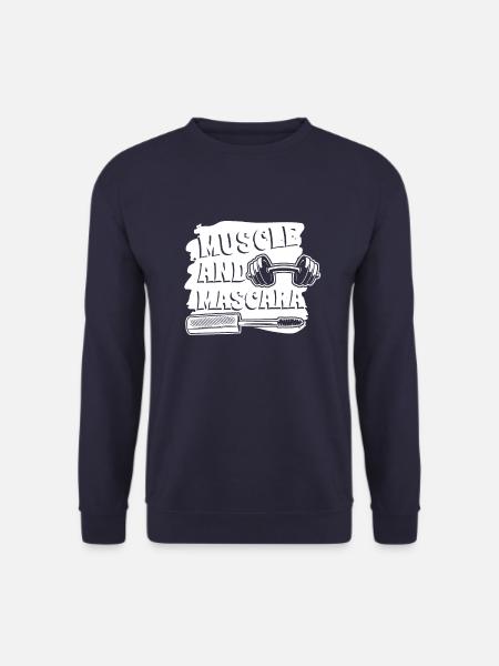 Weightlifting Weightlifters Strong Women - Unisex Sweatshirt - navy