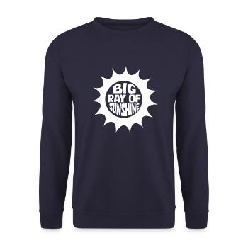 Schwesternschaft Soroitas Große Sonne - Unisex Pullover - Navy - Vorne - Alina (178cm) & Michal (187cm)
