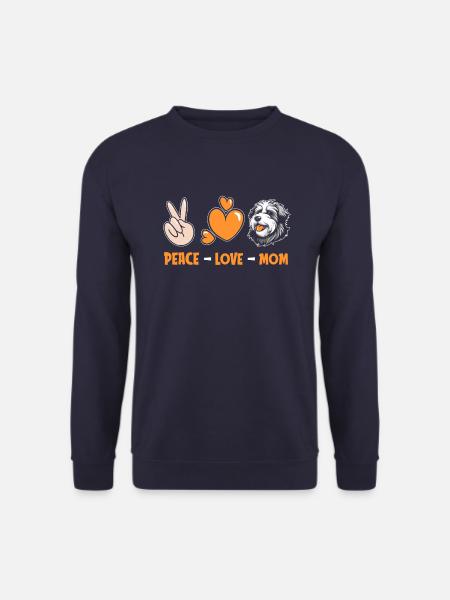 Old English Shepherd Bobtail - Unisex Sweatshirt - navy