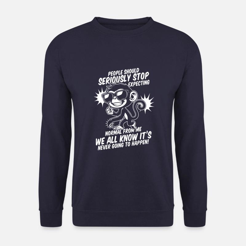 Monkey - Unisex Sweatshirt - navy