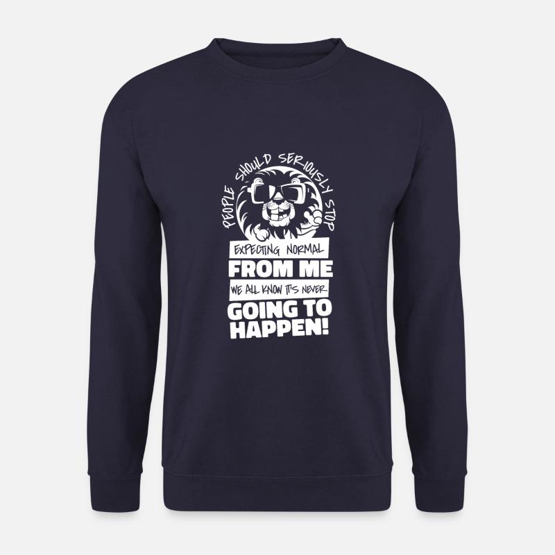 Löwe - Unisex Pullover - Navy