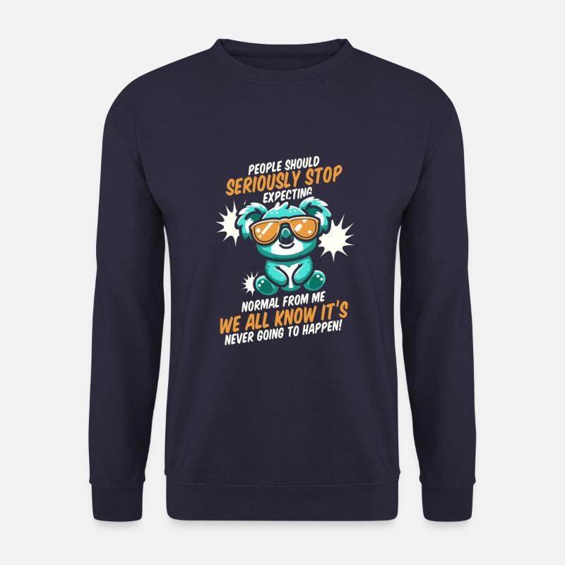 Koala - Sweat-shirt Unisexe - marine