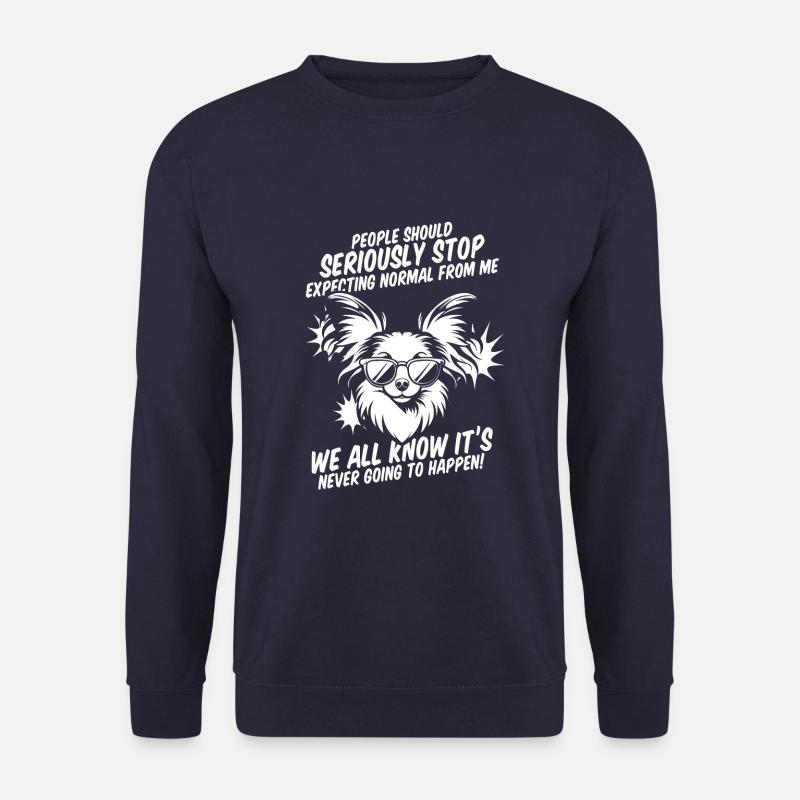 Papillon - Sweat-shirt Unisexe - marine