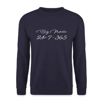 Schwesternschaft Soroitas Big Sister-Modus - Unisex Pullover - Navy - Vorne - Alina (178cm) & Michal (187cm)