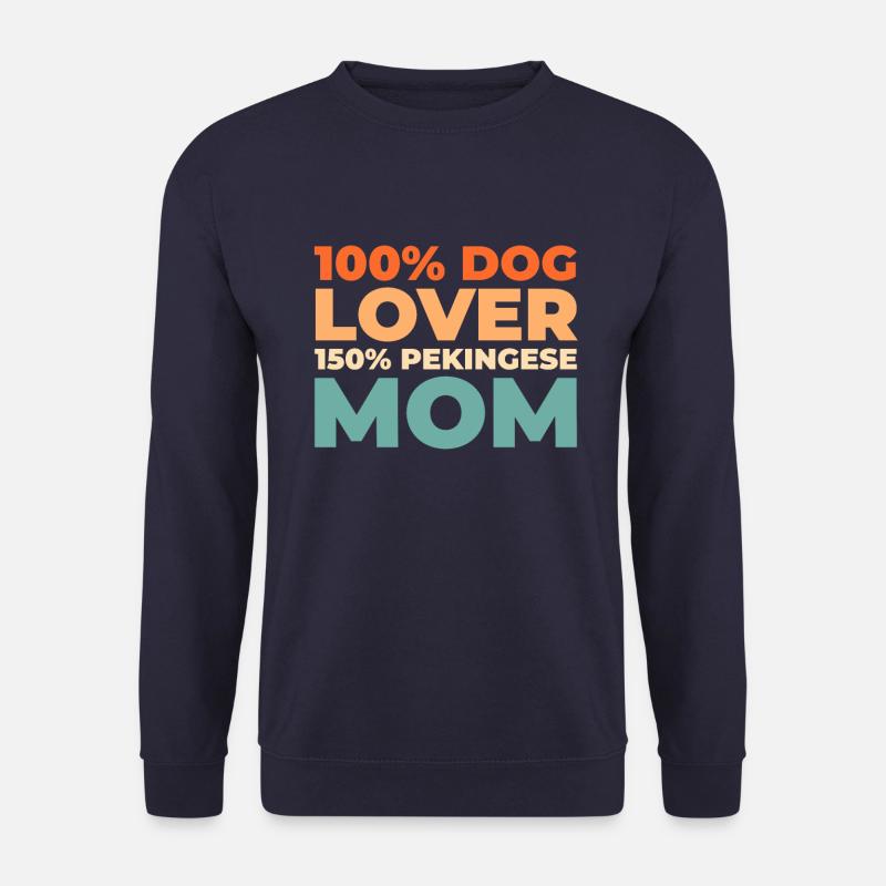 Pekingese - Unisex Sweatshirt - navy