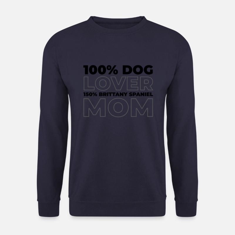 Brittany Spaniel - Unisex Sweatshirt - navy