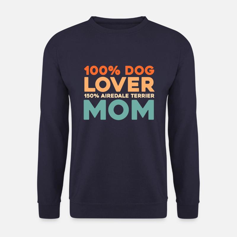 Airedale Terrier - Unisex Sweatshirt - navy
