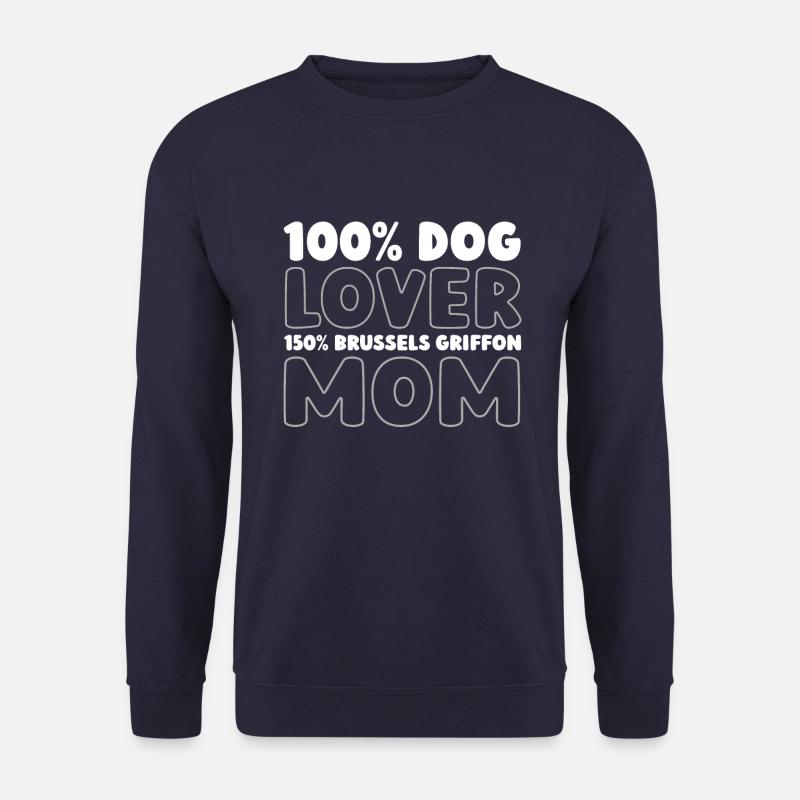 Brussels Griffon - Unisex Pullover - Navy
