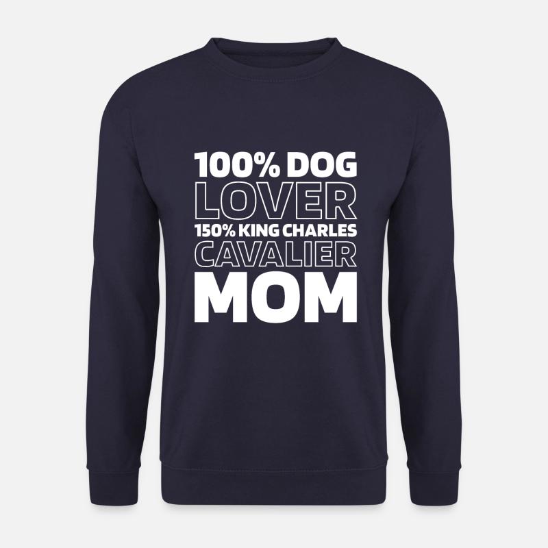 King Charles Cavalier - Unisex Pullover - Navy