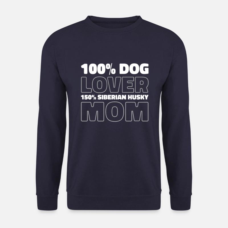 Siberian Husky - Unisex Pullover - Navy