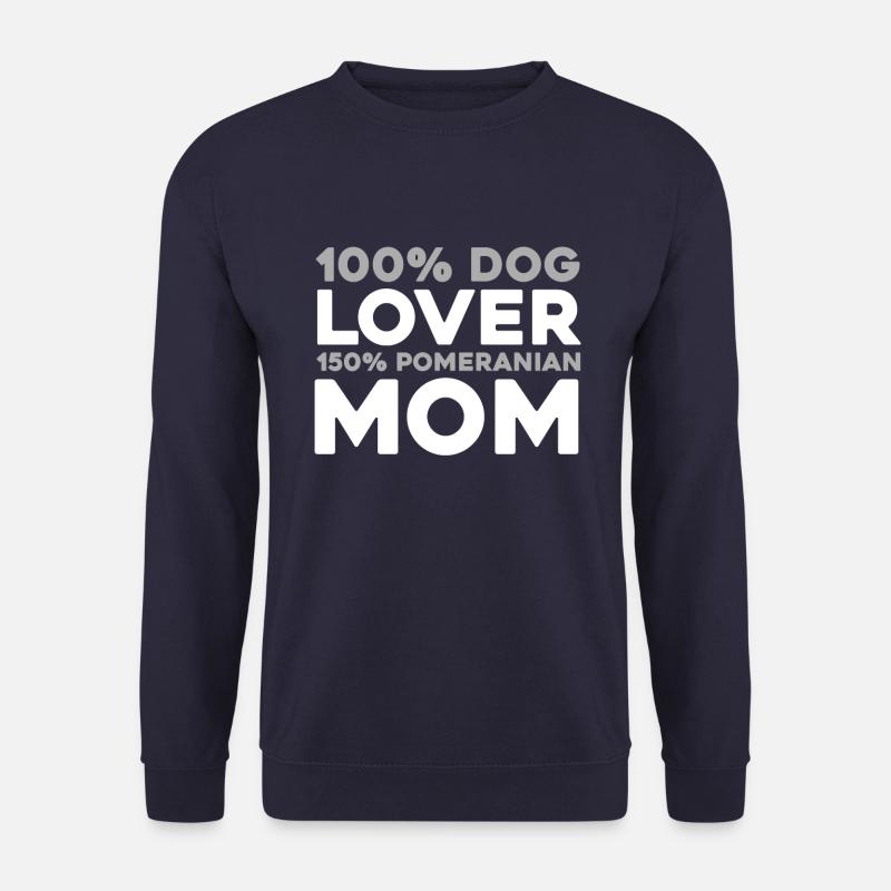 Pomeranian - Unisex Pullover - Navy