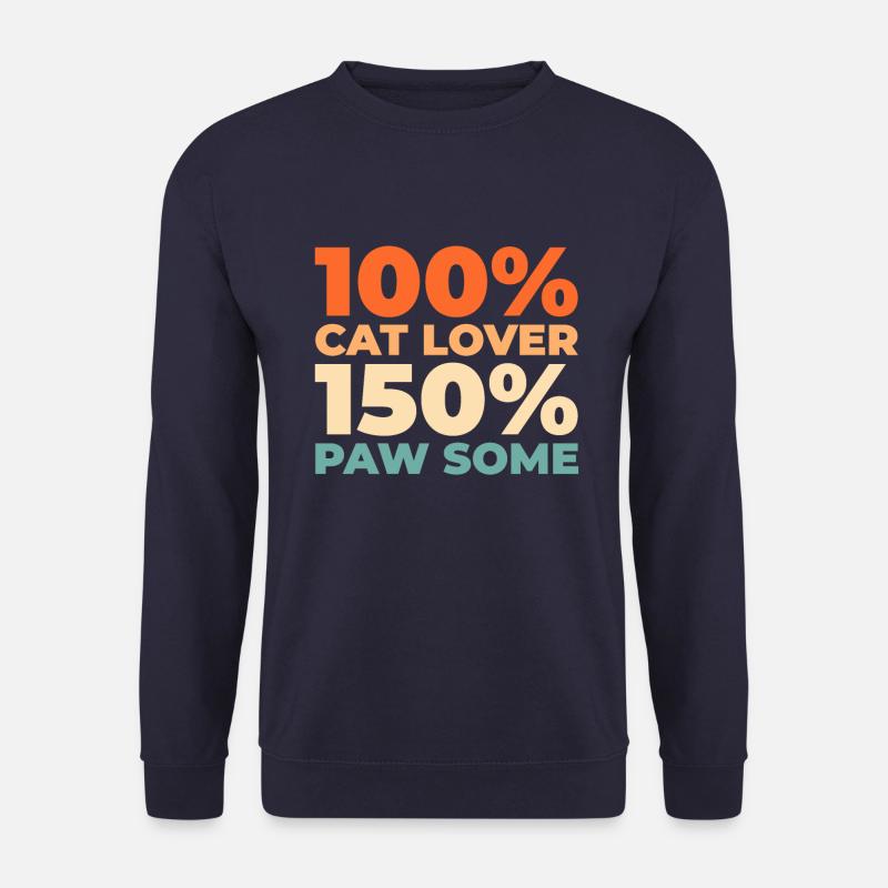 Katze - Unisex Pullover - Navy