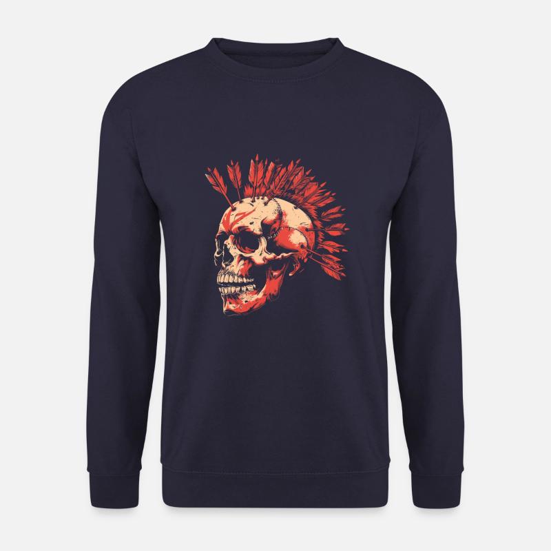 Bogenjagd Bogenjäger Iroquois - Unisex Pullover - Navy