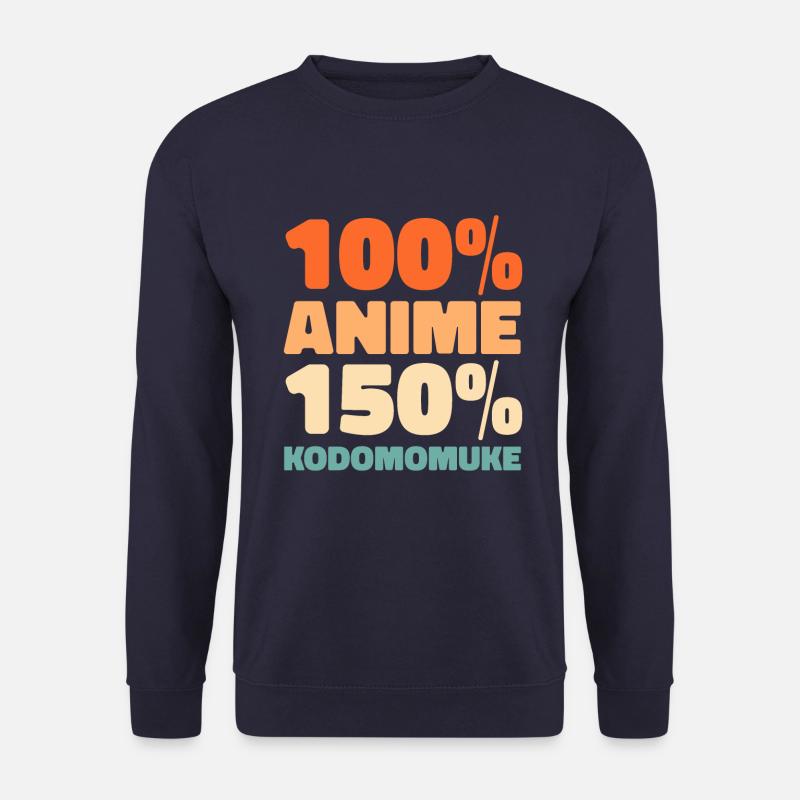 Anime Manga - Unisex Pullover - Navy