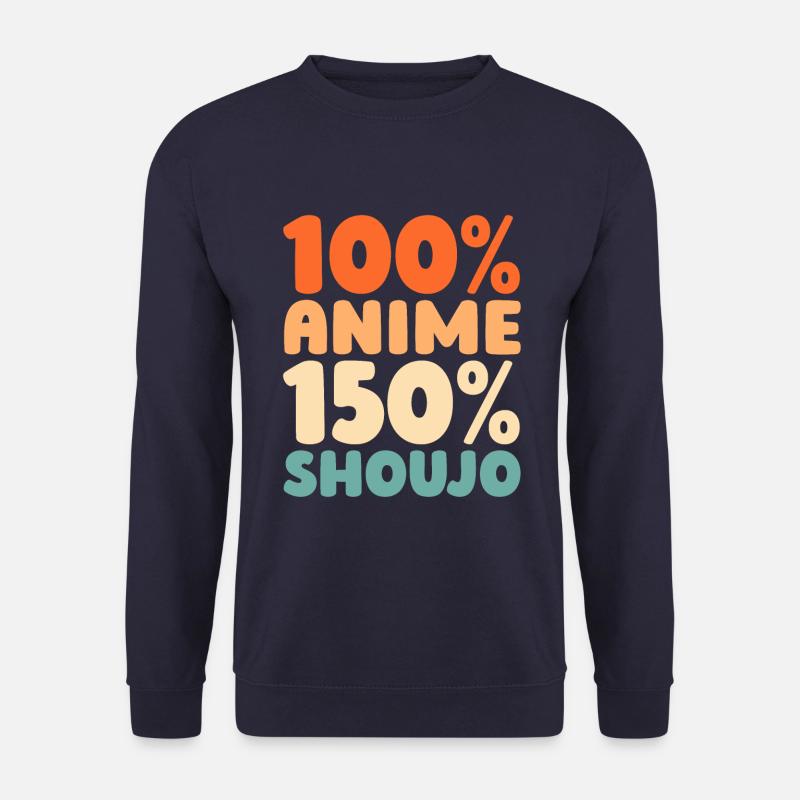 Anime Manga - Unisex Pullover - Navy