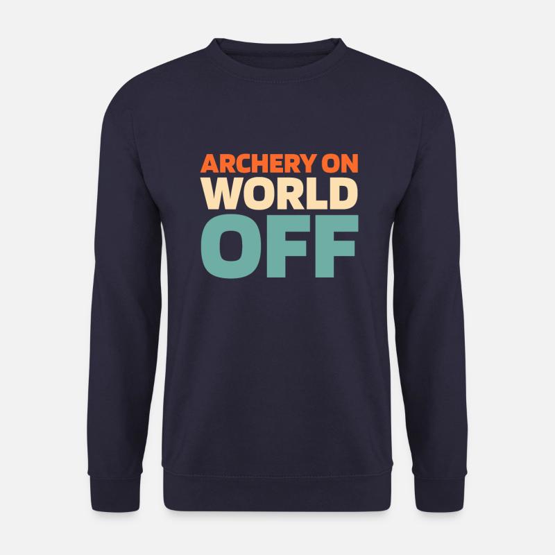 Bogenschießen Bogensport Bogenschütze - Unisex Pullover - Navy