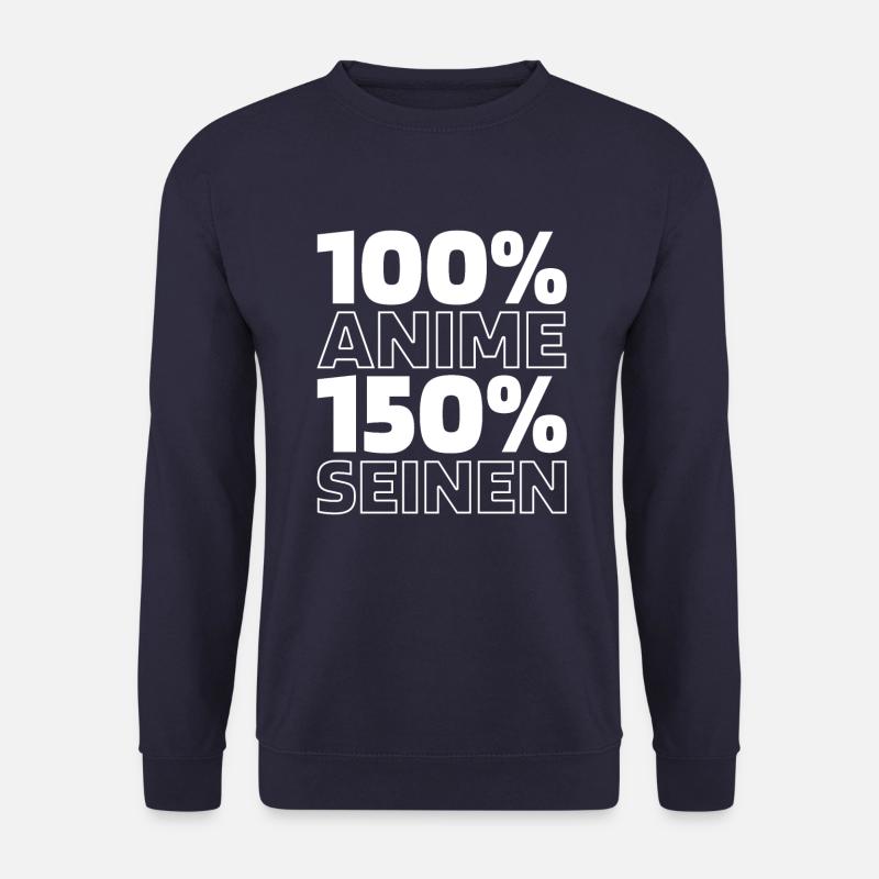Anime Manga - Unisex Pullover - Navy