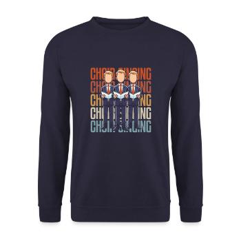 Choristes - Sweat-shirt Unisexe - marine - Devant - Alina (178cm) & Michal (187cm)