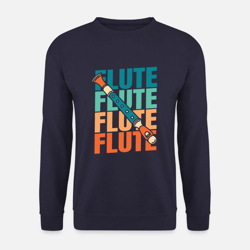 Flute player - Unisex Sweatshirt - navy