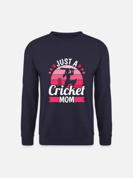 Cricket Just A Cricket Mom - Unisex Sweatshirt - navy
