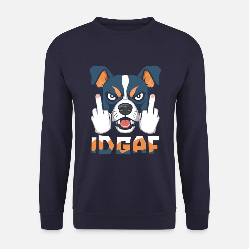 Australian Cattledog Idgaf - Unisex Sweatshirt - navy
