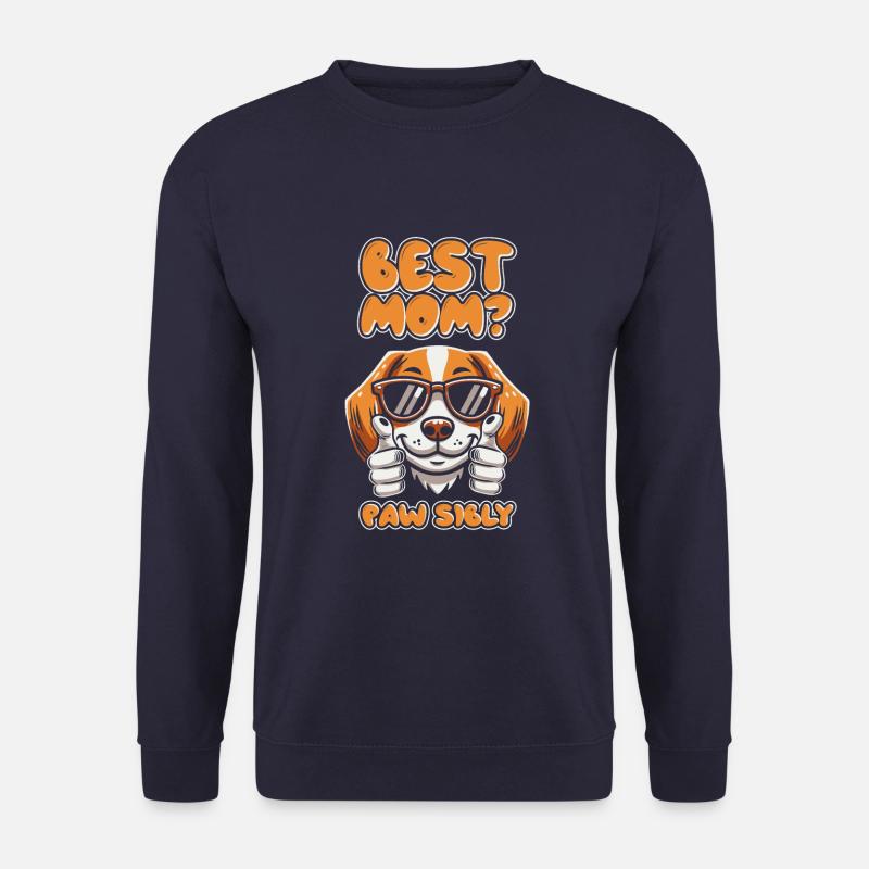 Beagle Mutter Best Mom Pawsibly - Unisex Pullover - Navy