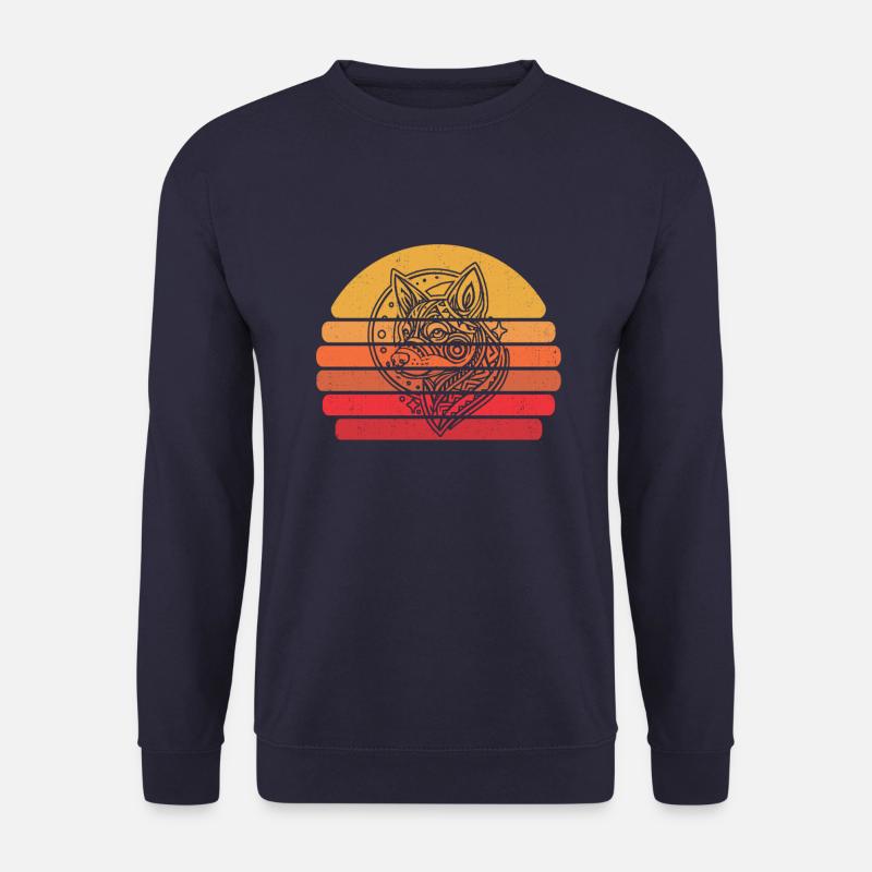 Australian Cattledog Moon Phases - Unisex Sweatshirt - navy