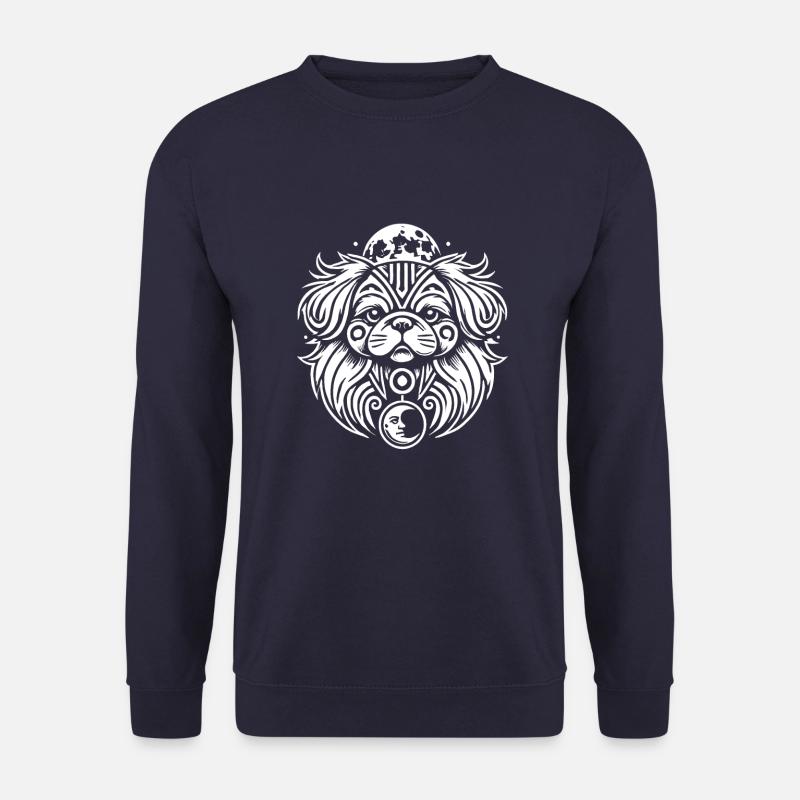Phases de lune à Pékin - Sweat-shirt Unisexe - marine