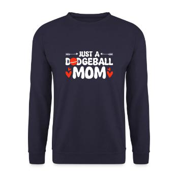 Völkerball Mutter Juste une maman de ballon chasseur - Sweat-shirt Unisexe - marine - Devant - Alina (178cm) & Michal (187cm)