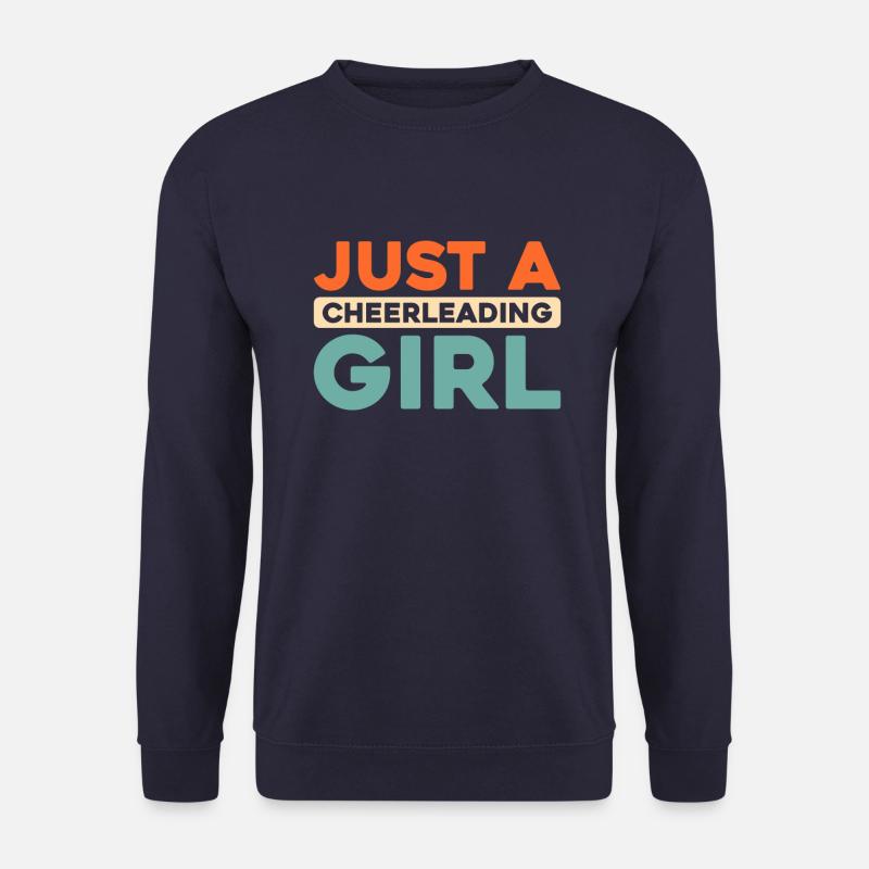 Cheerleader Cheerleading - Unisex Sweatshirt - navy
