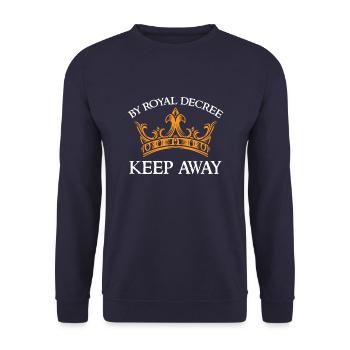 Ritterfest - Unisex Pullover - Navy - Vorne - Alina (178cm) & Michal (187cm)