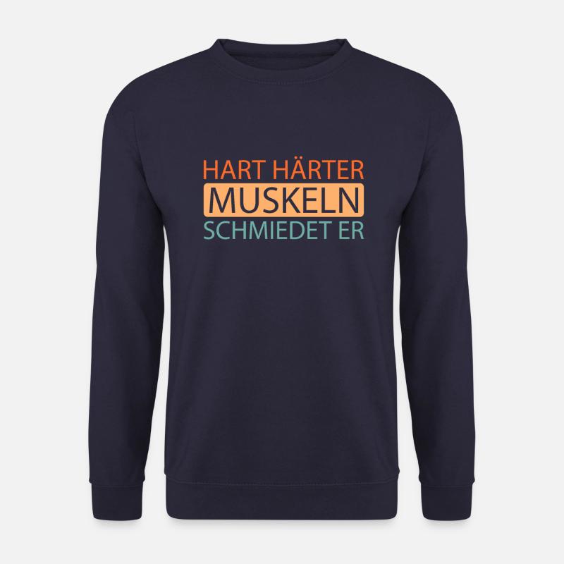 Bodybuilder Bodybuilding - Unisex Pullover - Navy
