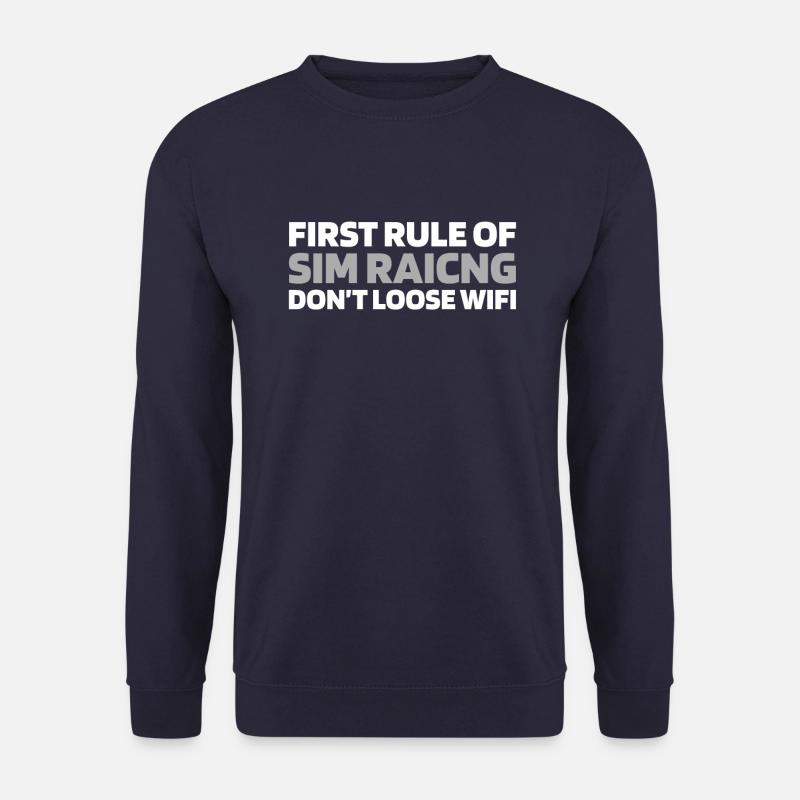 Sim Racing - Sweat-shirt Unisexe - marine