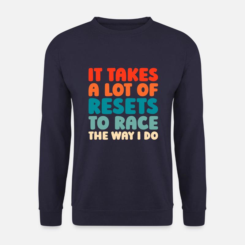 Sim Racing - Unisex Pullover - Navy