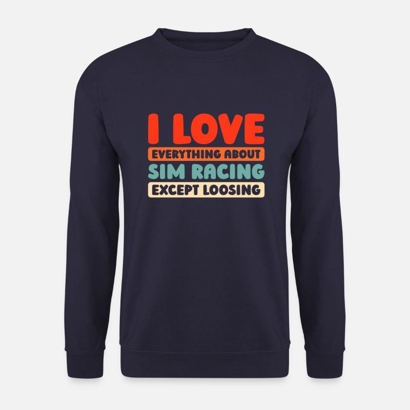 Sim Racing - Unisex Sweatshirt - navy
