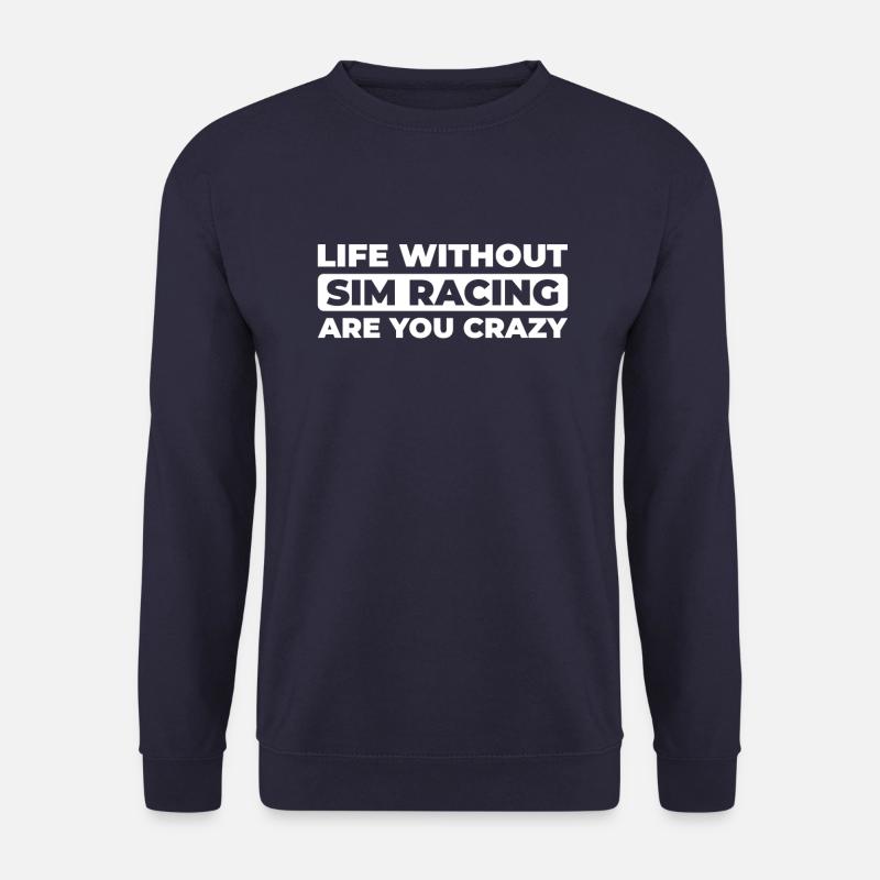 Sim Racing - Sweat-shirt Unisexe - marine