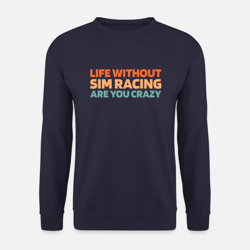 Sim Racing - Unisex Sweatshirt - navy