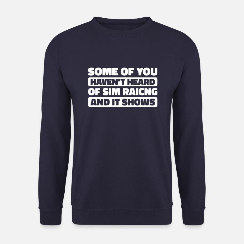 Sim Racing - Sweat-shirt Unisexe - marine