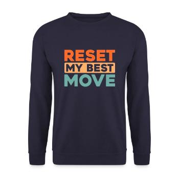Sim Racing - Unisex Sweatshirt - navy - Front - Alina (178cm) & Michal (187cm)