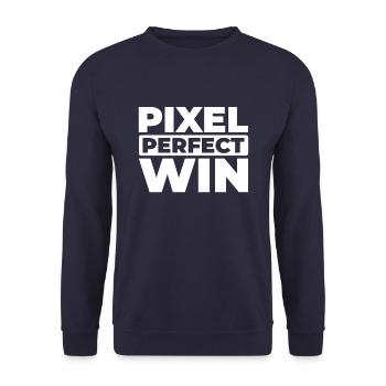 Sim Racing - Unisex Sweatshirt - navy - Front - Alina (178cm) & Michal (187cm)