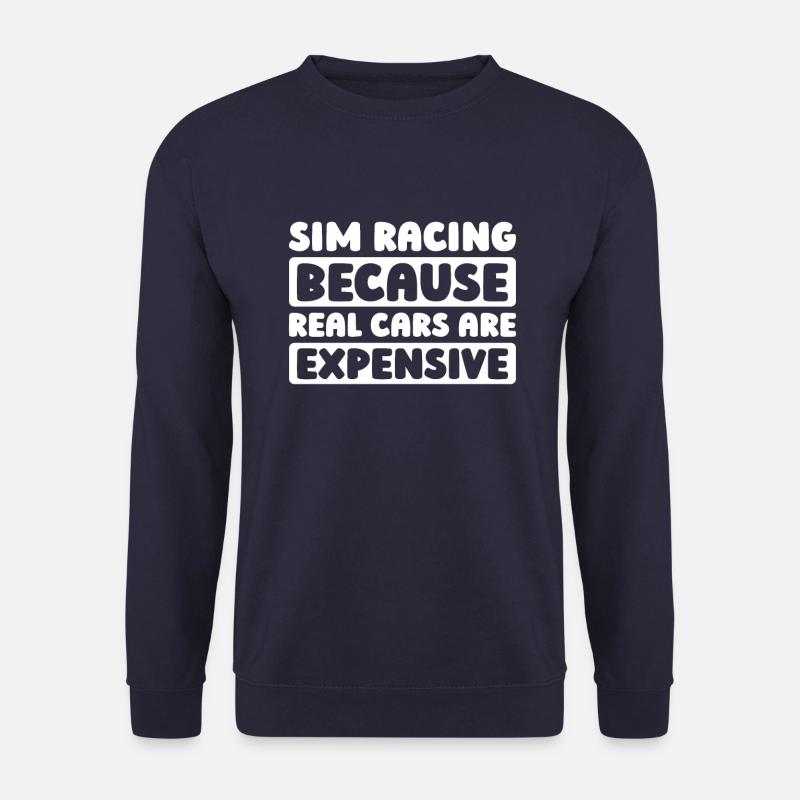 Sim Racing - Sweat-shirt Unisexe - marine