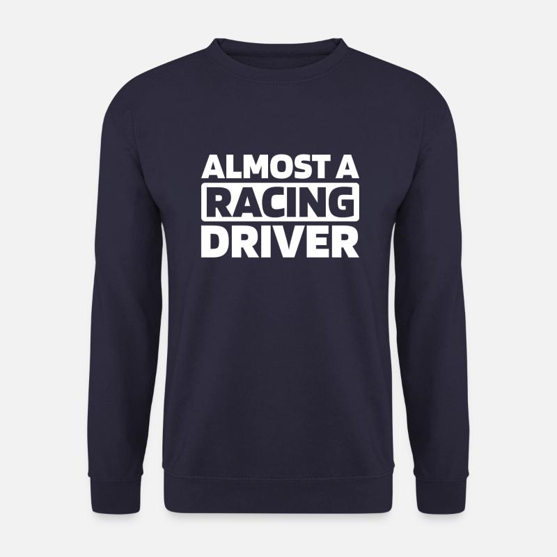 Sim-væddeløb - Unisex sweater - marineblå