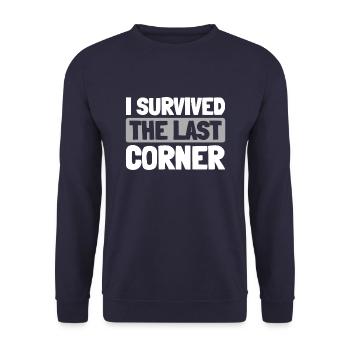 Sim Racing - Unisex Sweatshirt - navy - Front - Alina (178cm) & Michal (187cm)