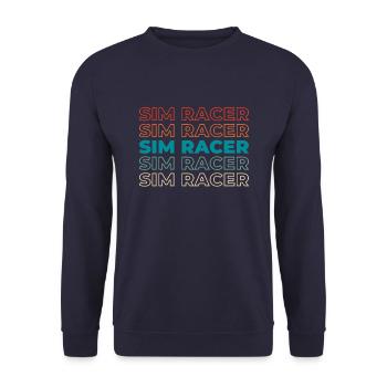 Sim Racing - Sweat-shirt Unisexe - marine - Devant - Alina (178cm) & Michal (187cm)