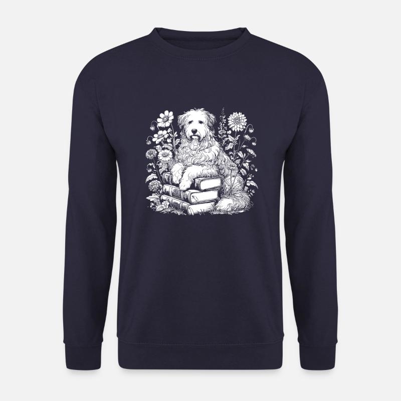 Altenglischer Schäferhund Bobtail - Unisex Pullover - Navy