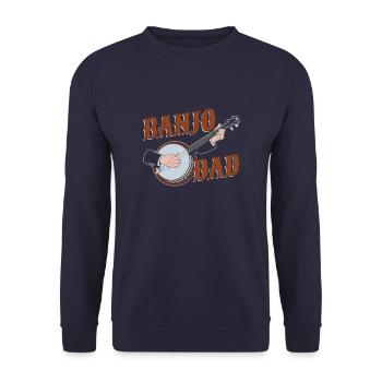 Banjo - Unisex Pullover - Navy - Vorne - Alina (178cm) & Michal (187cm)