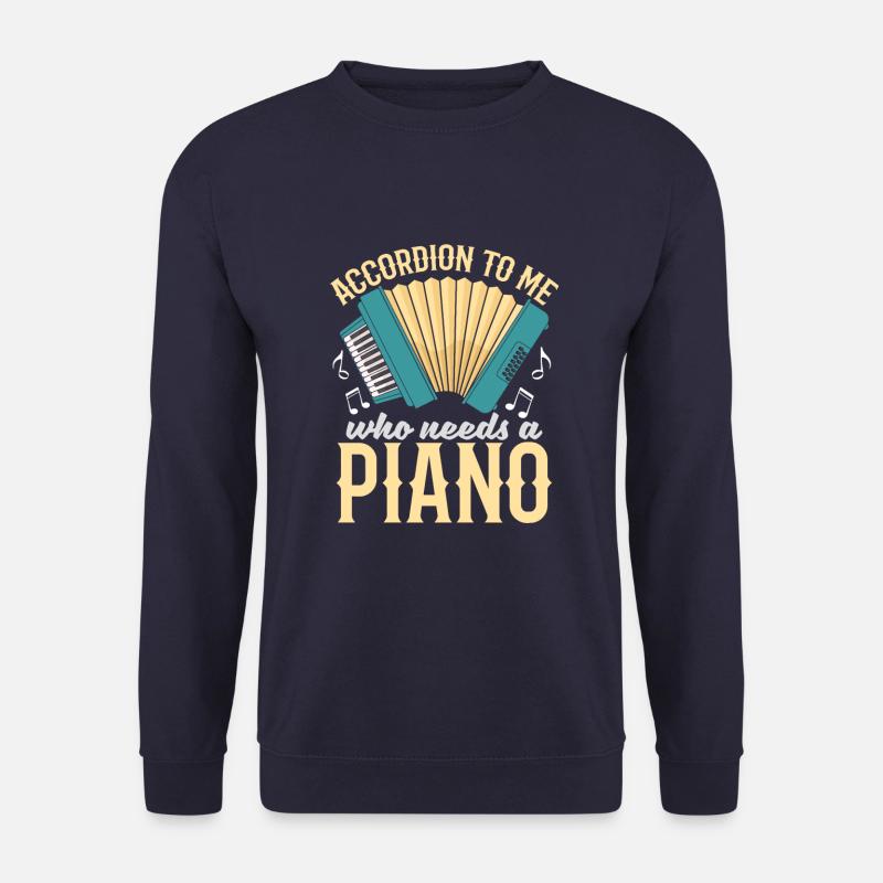 Akkordeon - Unisex Pullover - Navy