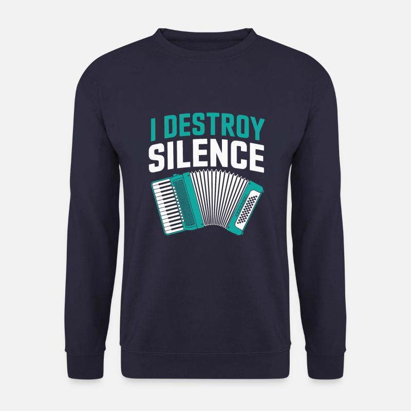Akkordeon - Unisex Pullover - Navy