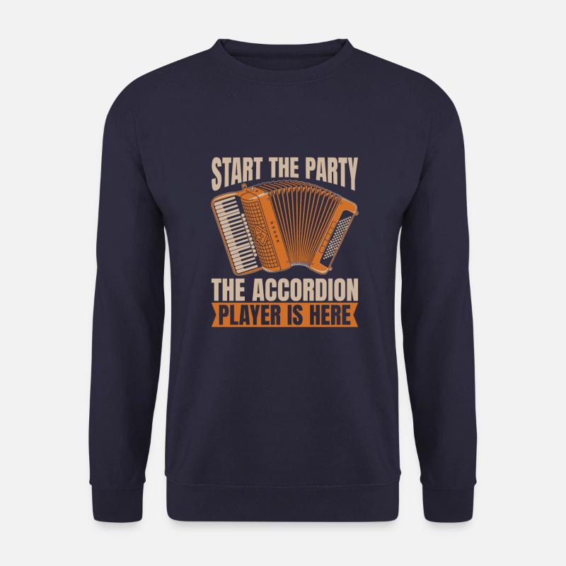 Akkordeon - Unisex Pullover - Navy