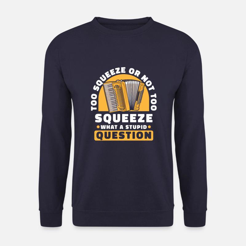 Akkordeon - Unisex Pullover - Navy
